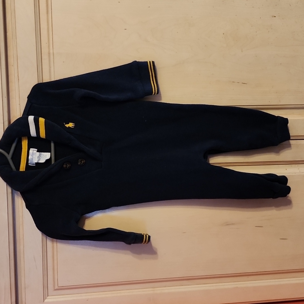 Ralph Lauren Navy Blue onsie